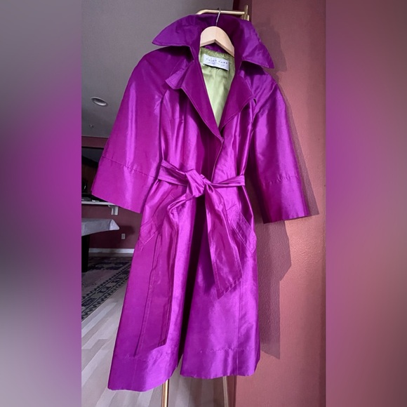 Trina Turk Jackets & Blazers - Trina Turk Magenta Pea Coat